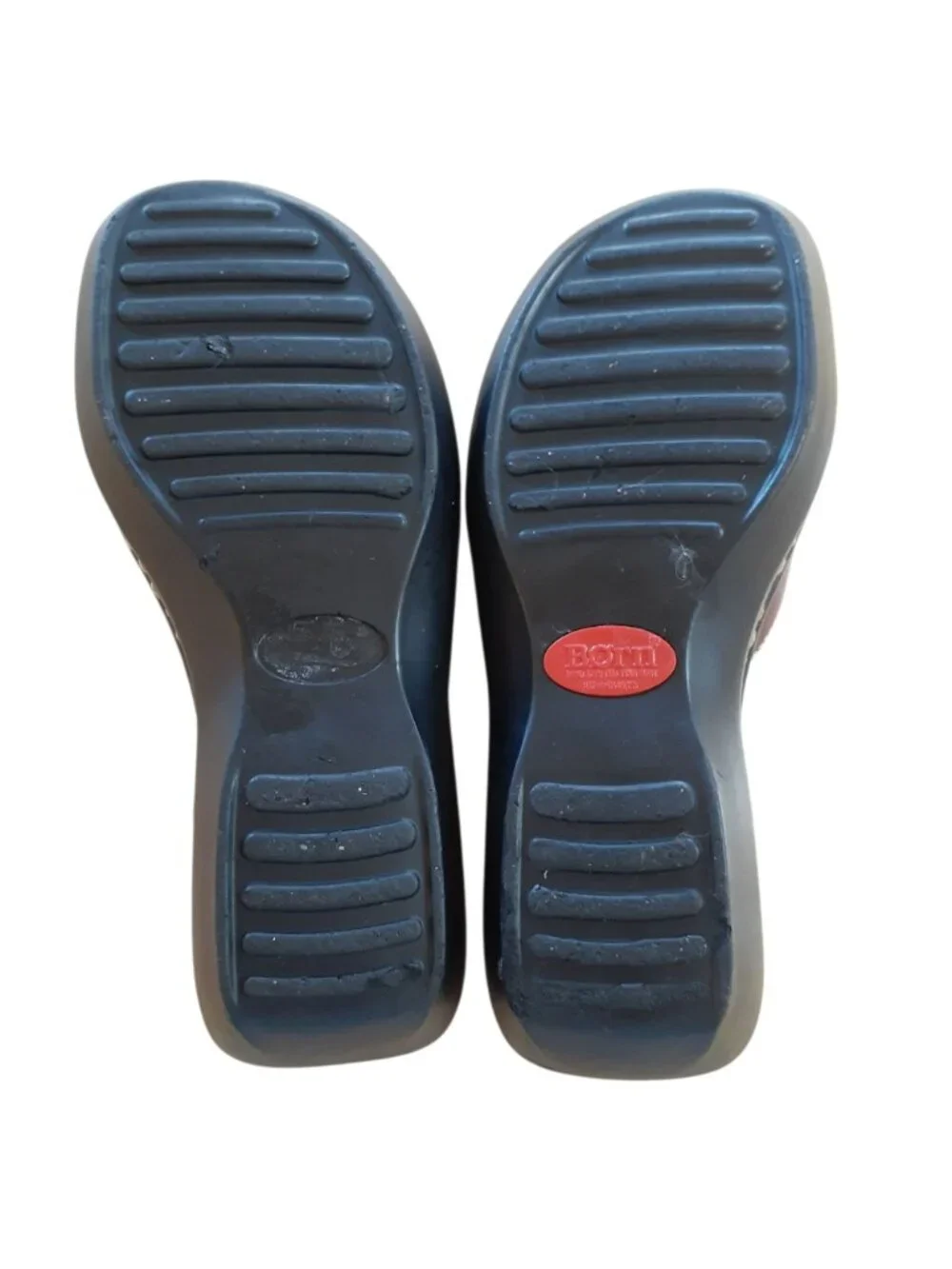 Born Womens Leather Sandals Size 7 Dk Brown Buckle Strap Hand Crafted Footwear - Picture 4 of 4